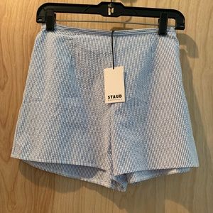 NWT! Staud Gingham Shorts